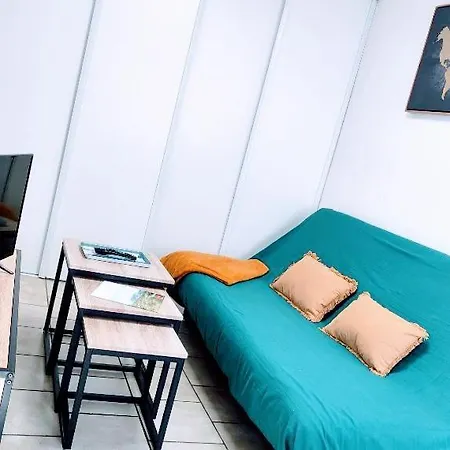 Studio La Belle Echappee 2pers Centre-ville/fibre דירה