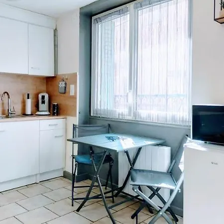 Studio La Belle Echappee 2pers Centre-ville/fibre דירה *